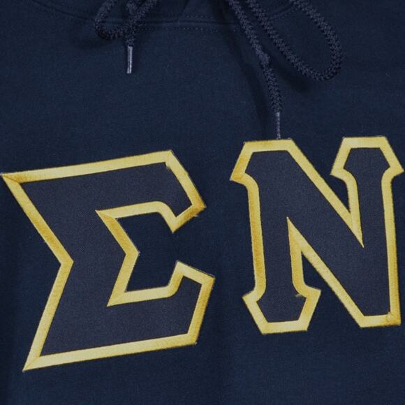 Sigma Nu Hoodie XL - Greek Letters Pullover - Picture 2 of 5